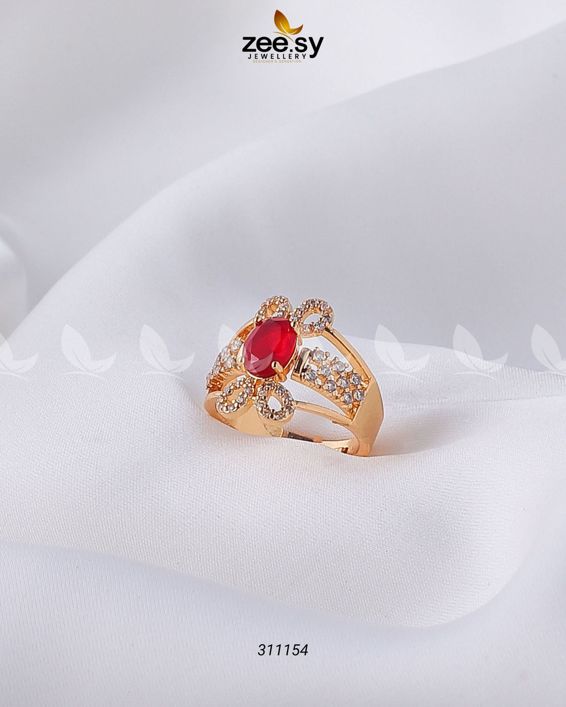 Starlit Ring -  Zeesy Finger Ring - Original Designer Dress - House of Maryam