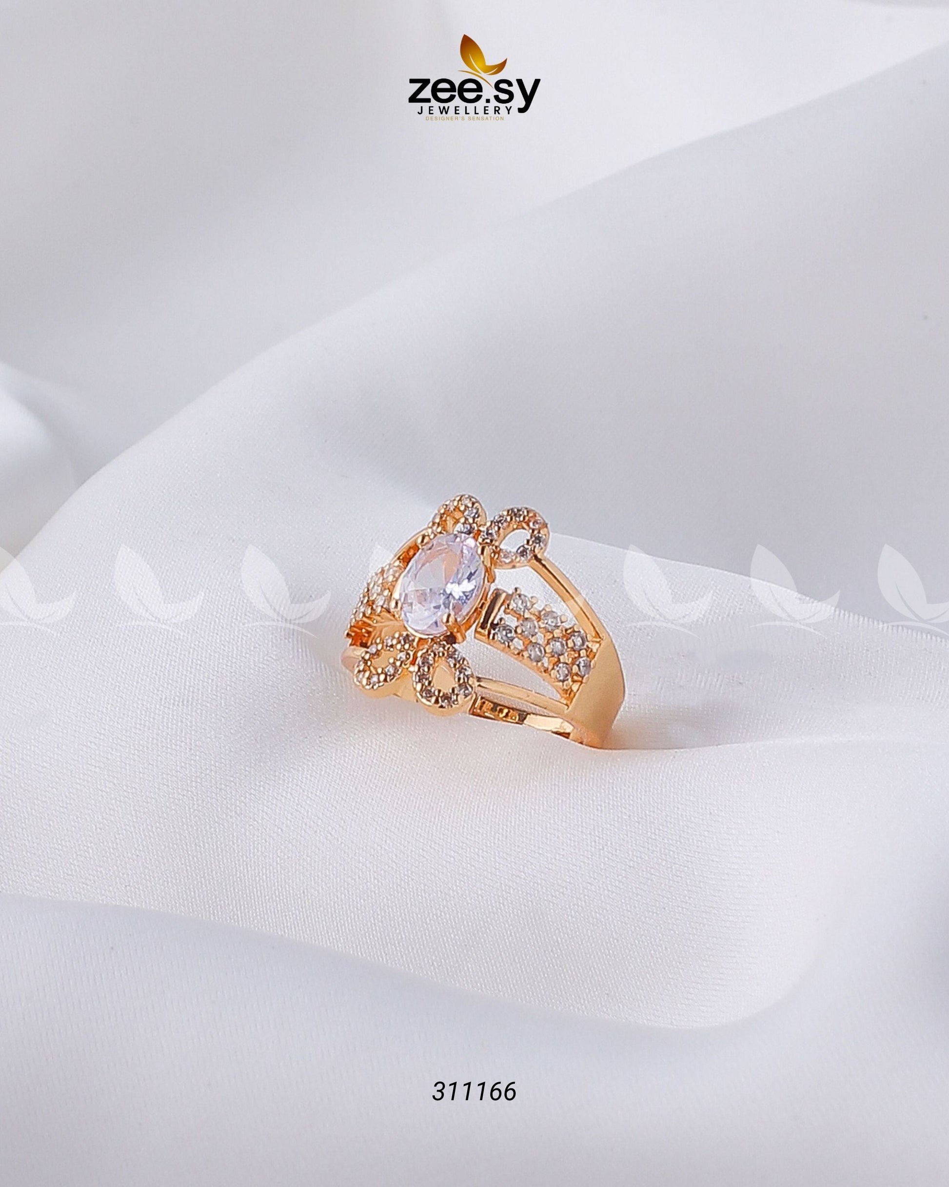 Starlit Ring -  Zeesy Finger Ring - Original Designer Dress - House of Maryam