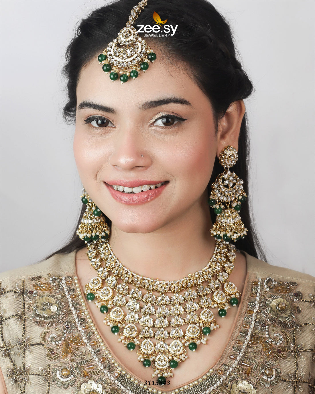 Uzma Bridal Set -  Zeesy Bridal Set - Original Designer Dress - House of Maryam