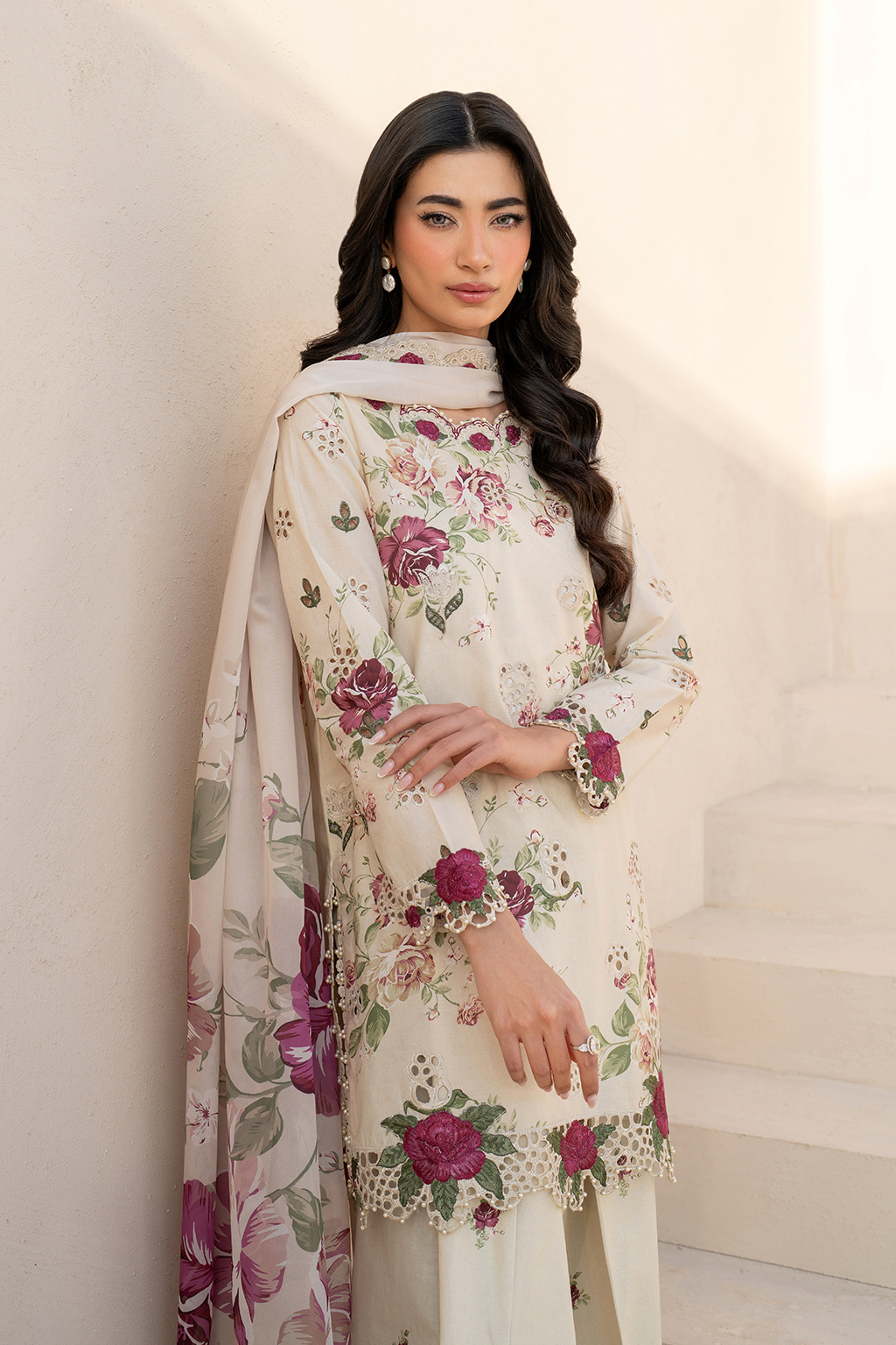 Iznik | Festive Lawn 25 | EFL-05 -  Iznik Ladies Clothes - Original Designer Dress - House of Maryam