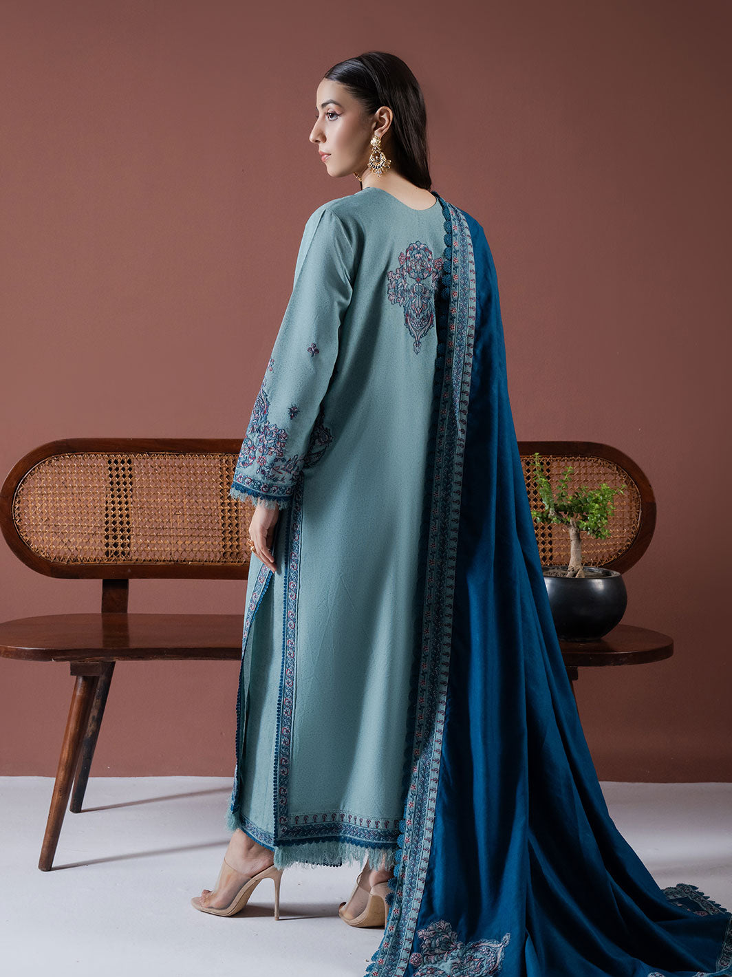 Faiza Faisal | Winter Edit 2024 | ERSA -  Faiza Faisal Ladies Clothes - Original Designer Dress - House of Maryam