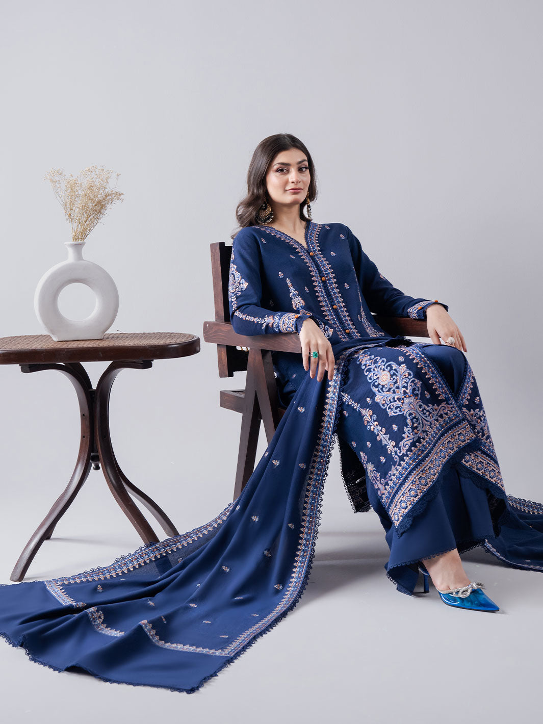 Faiza Faisal | Winter Edit 2024 | NAILA -  Faiza Faisal Ladies Clothes - Original Designer Dress - House of Maryam