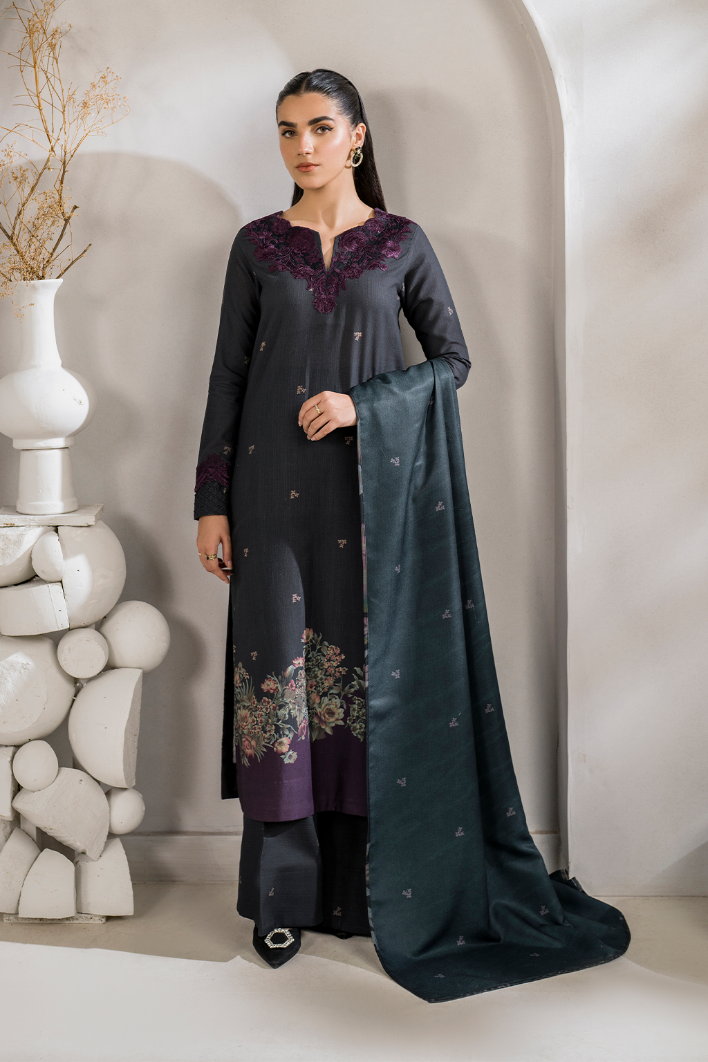 Iznik | Exclusive Winter | UE-357 -  Iznik Ladies Clothes - Original Designer Dress - House of Maryam