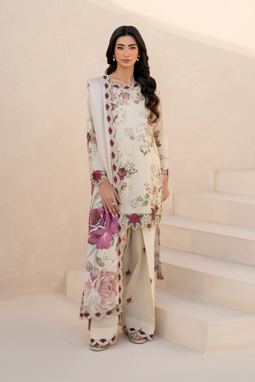 Iznik | Festive Lawn 25 | EFL-05 -  Iznik Ladies Clothes - Original Designer Dress - House of Maryam
