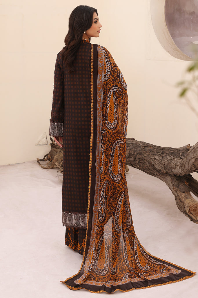 Charizma | Naranji Embroidered Lawn 24 | CN4-004 -  Charizma Luxury - Original Designer Dress - House of Maryam