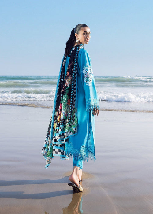 Sadaf Fawad Khan | Siraa Lawn 25 | Mystic Sea -  Sadaf Fawad Khan Ladies Clothes - Original Designer Dress - House of Maryam