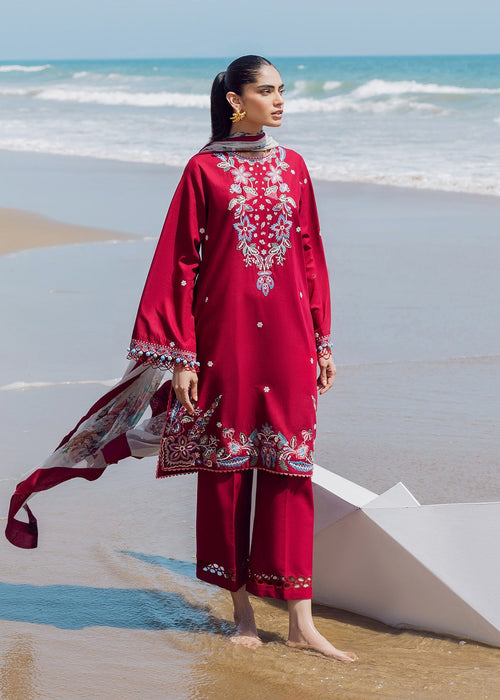 Sadaf Fawad Khan | Siraa Lawn 25 | Floral Paisley -  Sadaf Fawad Khan Ladies Clothes - Original Designer Dress - House of Maryam