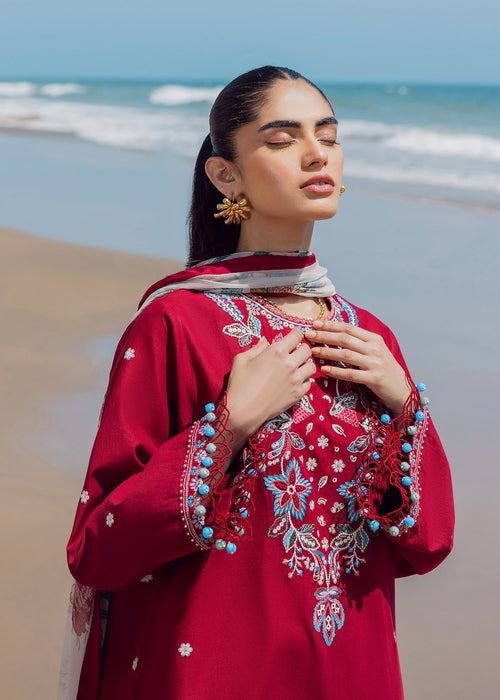 Sadaf Fawad Khan | Siraa Lawn 25 | Floral Paisley -  Sadaf Fawad Khan Ladies Clothes - Original Designer Dress - House of Maryam