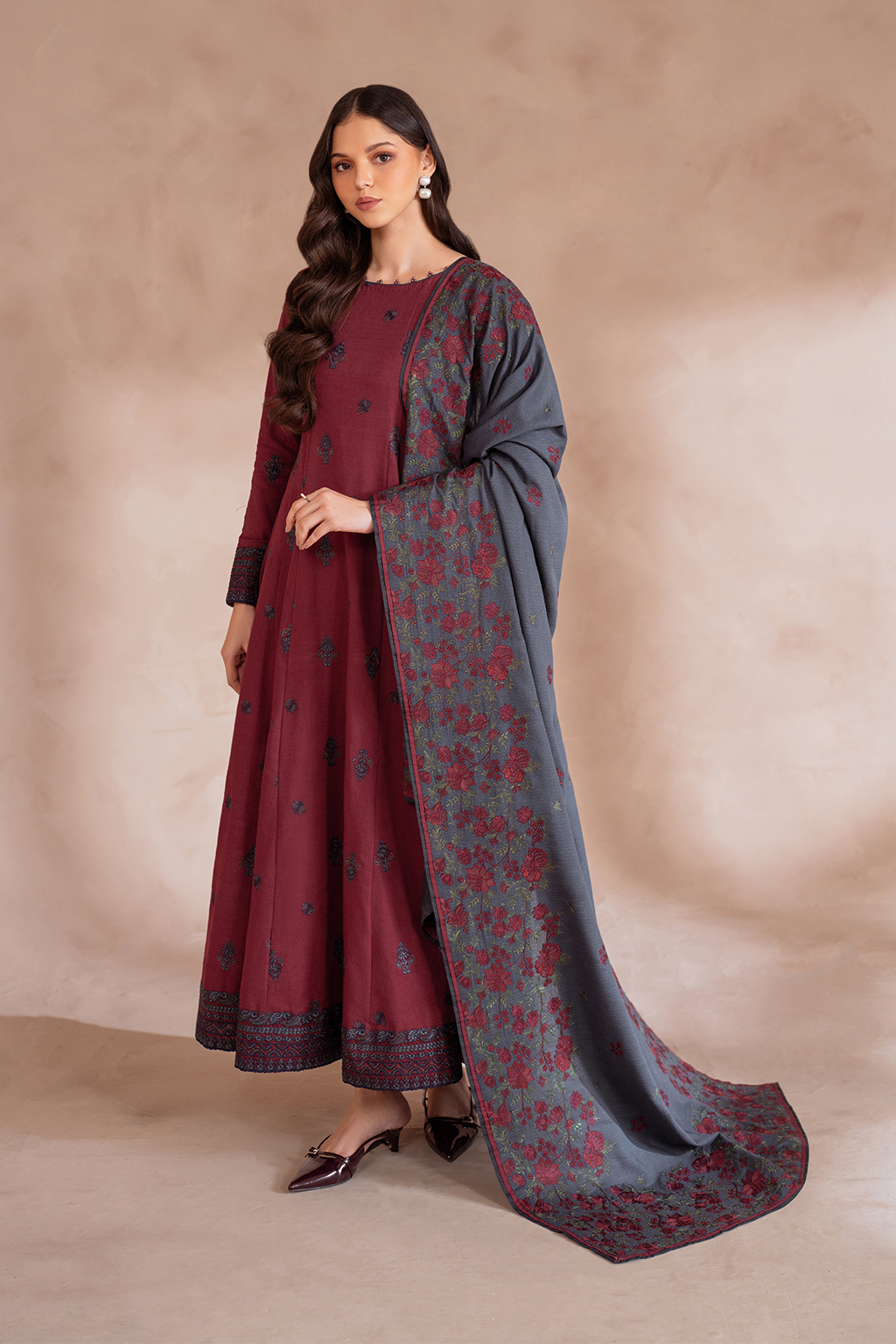 Iznik | Exclusive Winter | UE-372 -  Iznik Ladies Clothes - Original Designer Dress - House of Maryam