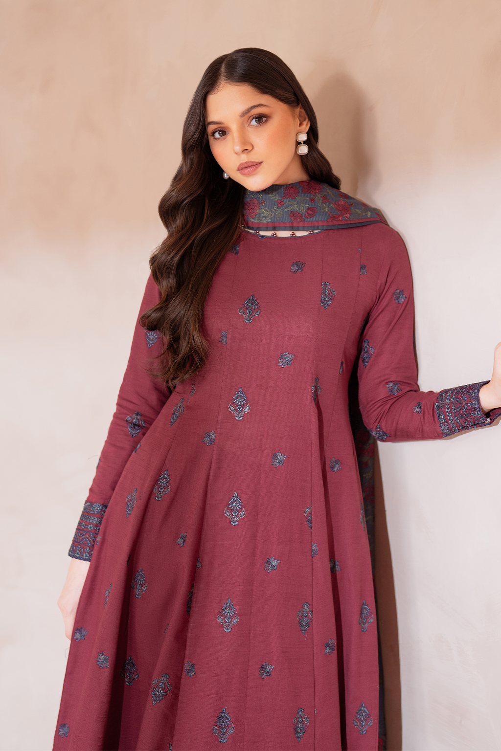 Iznik | Exclusive Winter | UE-372 -  Iznik Ladies Clothes - Original Designer Dress - House of Maryam