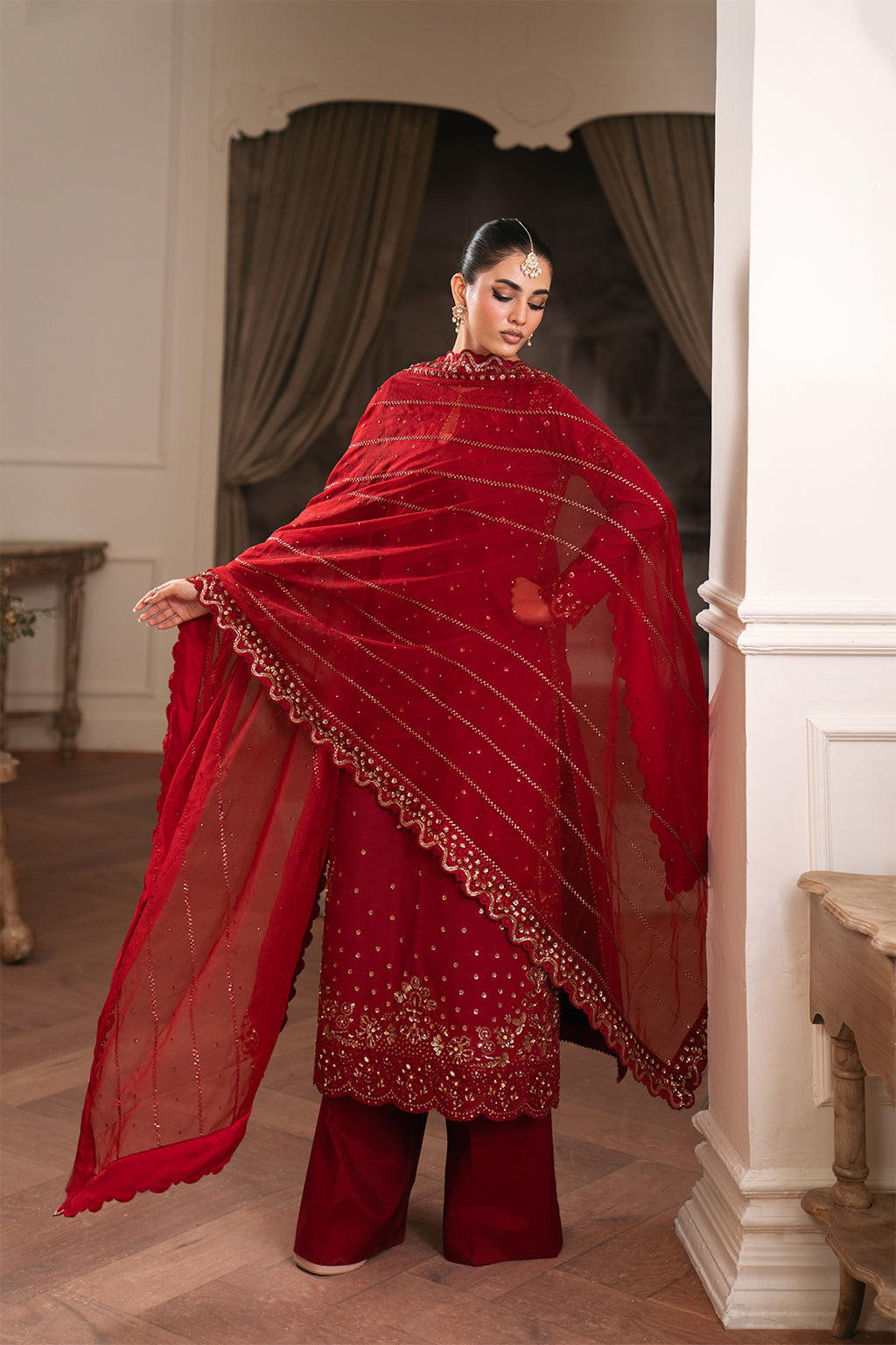 Neeshay | Luxe Pret | Crimora -  Neeshay Ladies Clothes - Original Designer Dress - House of Maryam