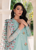 Saira Shakira | Luxury Pret | Tiffany Blue -  Saira Shakira Ladies Clothes - Original Designer Dress - House of Maryam