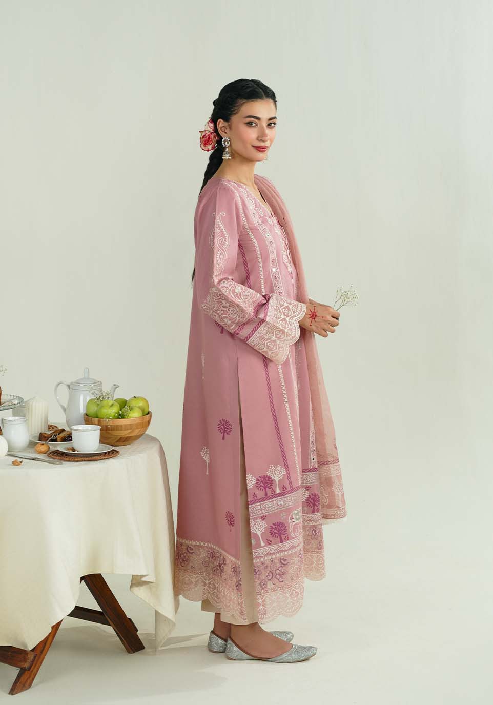 Zarqash | Nazakat Ready to Wear | Noor e Ghulab -  Zarqash Ladies Clothes - Original Designer Dress - House of Maryam