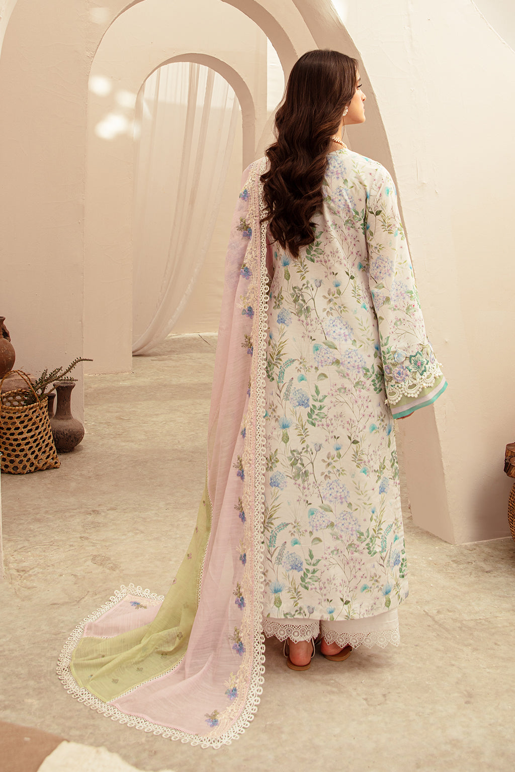 AJR Couture | Alif Affordable Lawn 24 | GLEAM -  AJR Couture Luxury - Original Designer Dress - House of Maryam