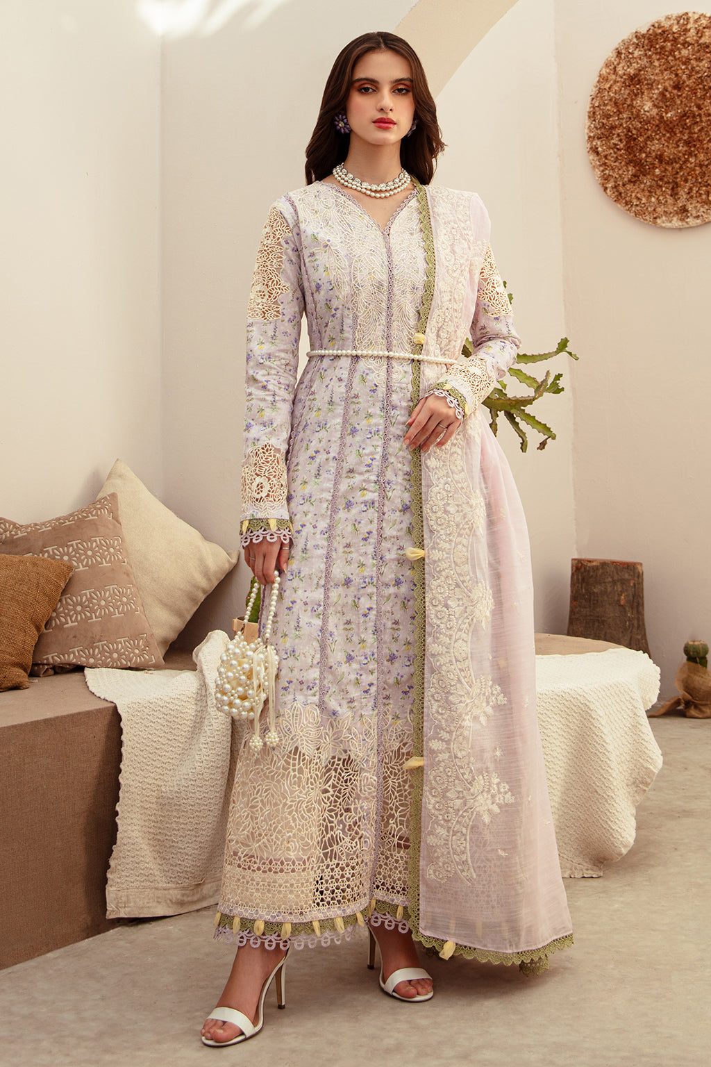 AJR Couture | Alif Affordable Lawn 24 | ARIA -  AJR Couture Luxury - Original Designer Dress - House of Maryam