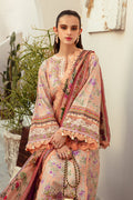 AJR Couture | Alif Affordable Lawn 24 | CORAL BLUSH -  AJR Couture Luxury - Original Designer Dress - House of Maryam