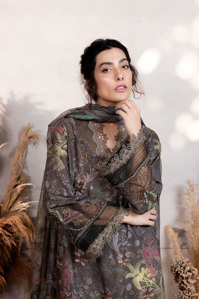 Sobia Nazir | Fall Edit 24 | DESIGN 3B FALL EDIT 2024 UNSTITCHED -  Sobia Nazir Luxury - Original Designer Dress - House of Maryam