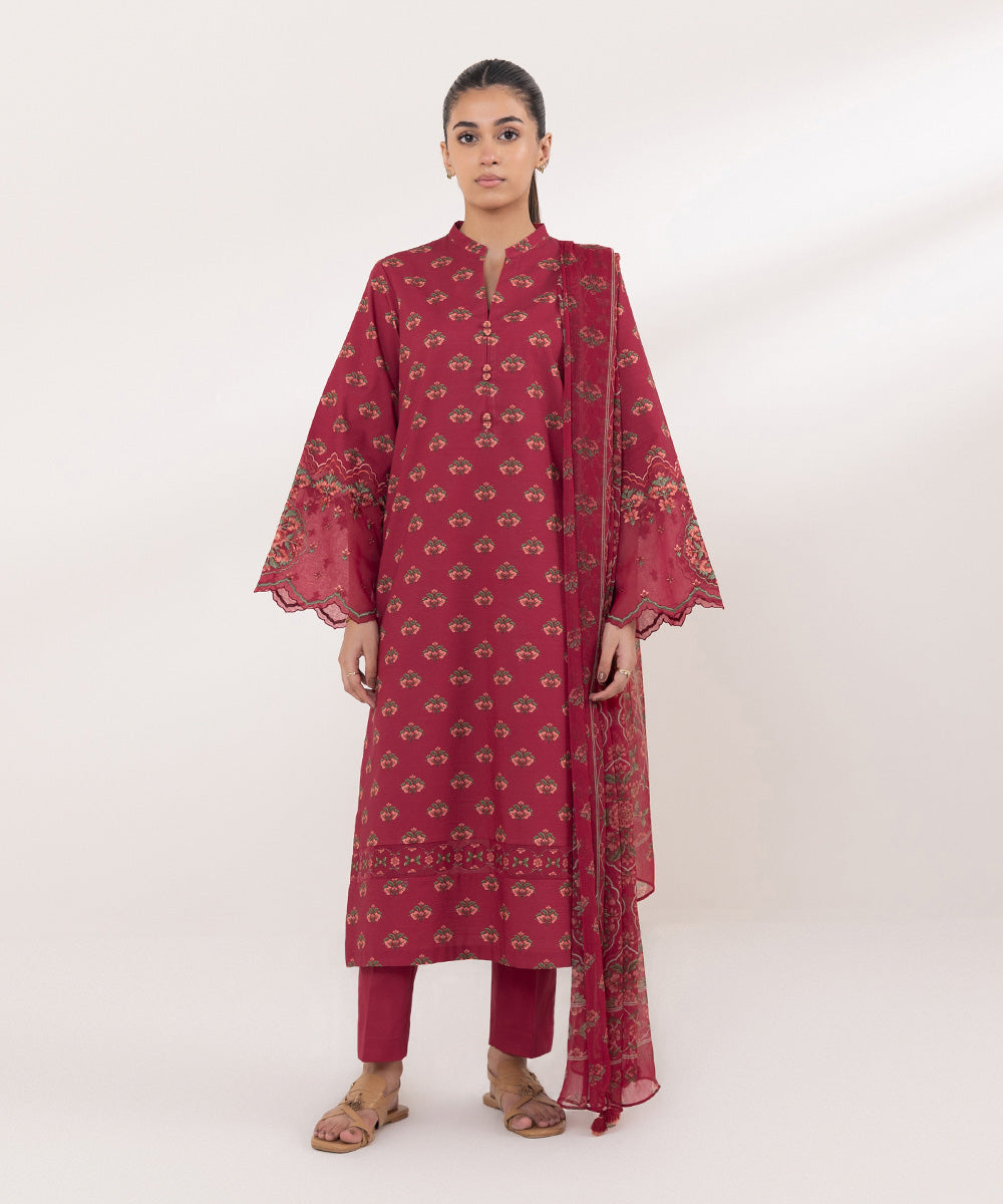 Sapphire | Intermix 2024 | Cambric Suit S-08 -  Sapphire Casuals - Original Designer Dress - House of Maryam