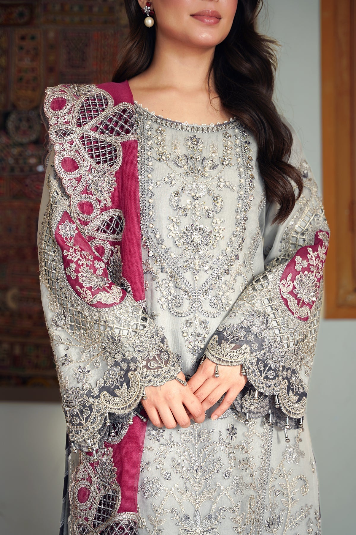 Imrozia Premium | Meeras Luxury Eid 25 | I-228 ZAREEN -  Imrozia Premium Ladies Clothes - Original Designer Dress - House of Maryam