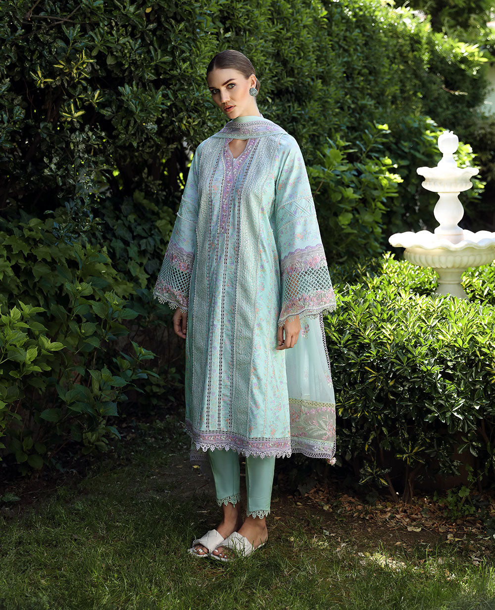 Republic Womenswear | Aylin Summer Lawn 24 | Rosa (D8-A) -  Republic Womenswear Luxury - Original Designer Dress - House of Maryam