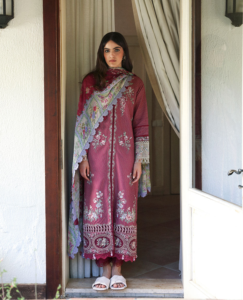 Republic Womenswear | Aylin Summer Lawn 24 | Fleur (D2-A) -  Republic Womenswear Luxury - Original Designer Dress - House of Maryam