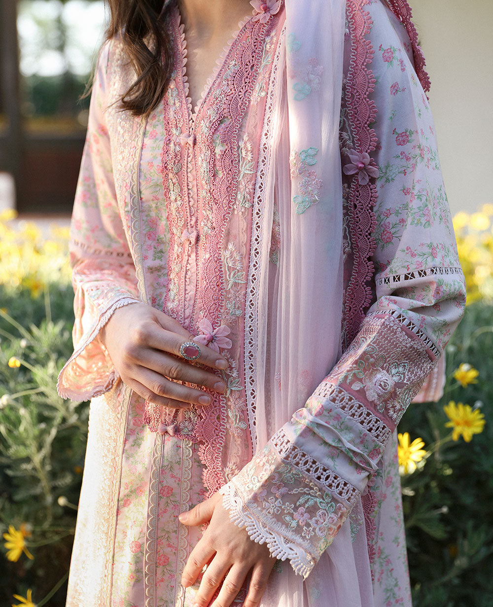 Republic Womenswear | Aylin Summer Lawn 24 | Rosa (D8-B) -  Republic Womenswear Luxury - Original Designer Dress - House of Maryam