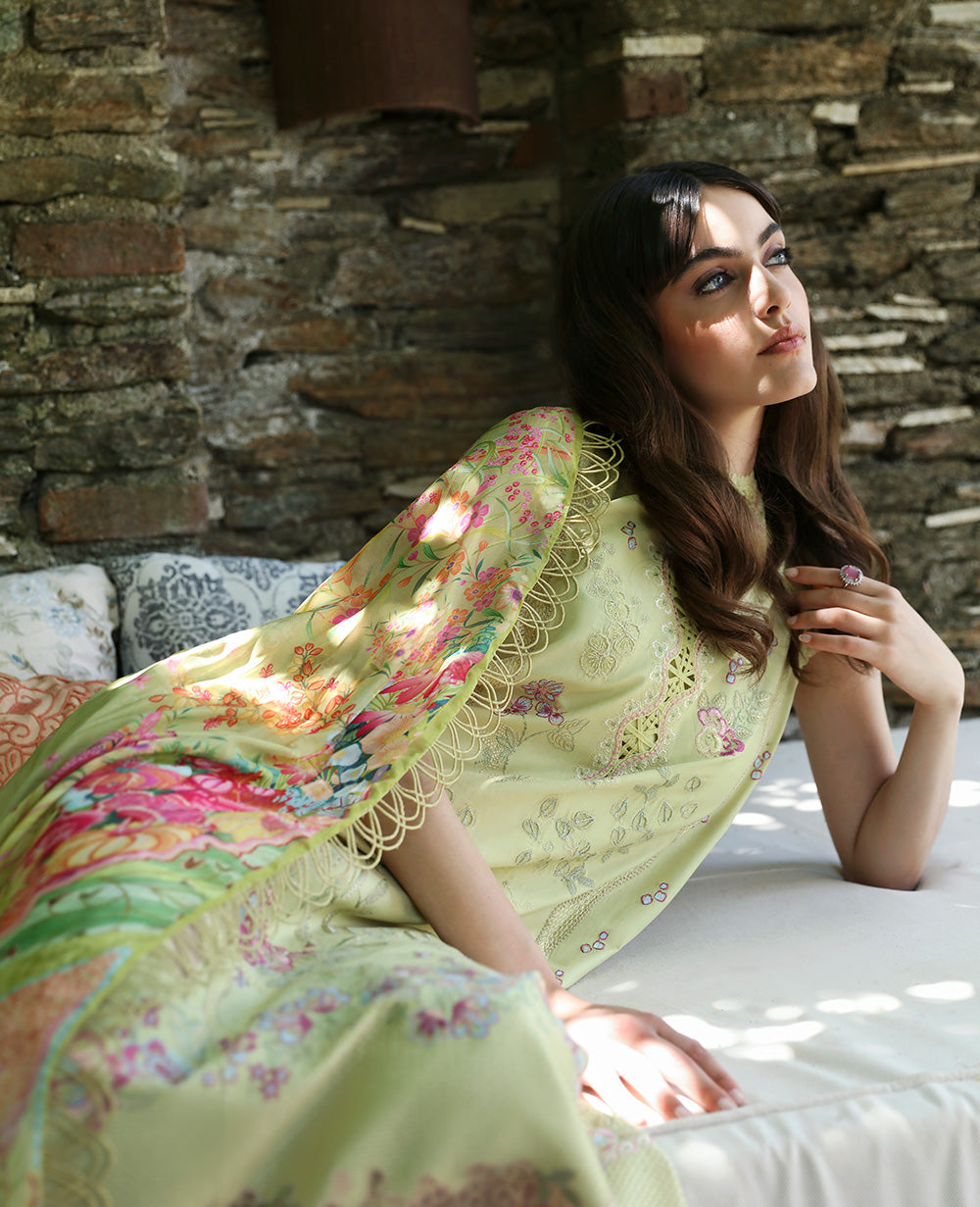 Republic Womenswear | Aylin Summer Lawn 24 | Lunara (D5-A) -  Republic Womenswear Luxury - Original Designer Dress - House of Maryam