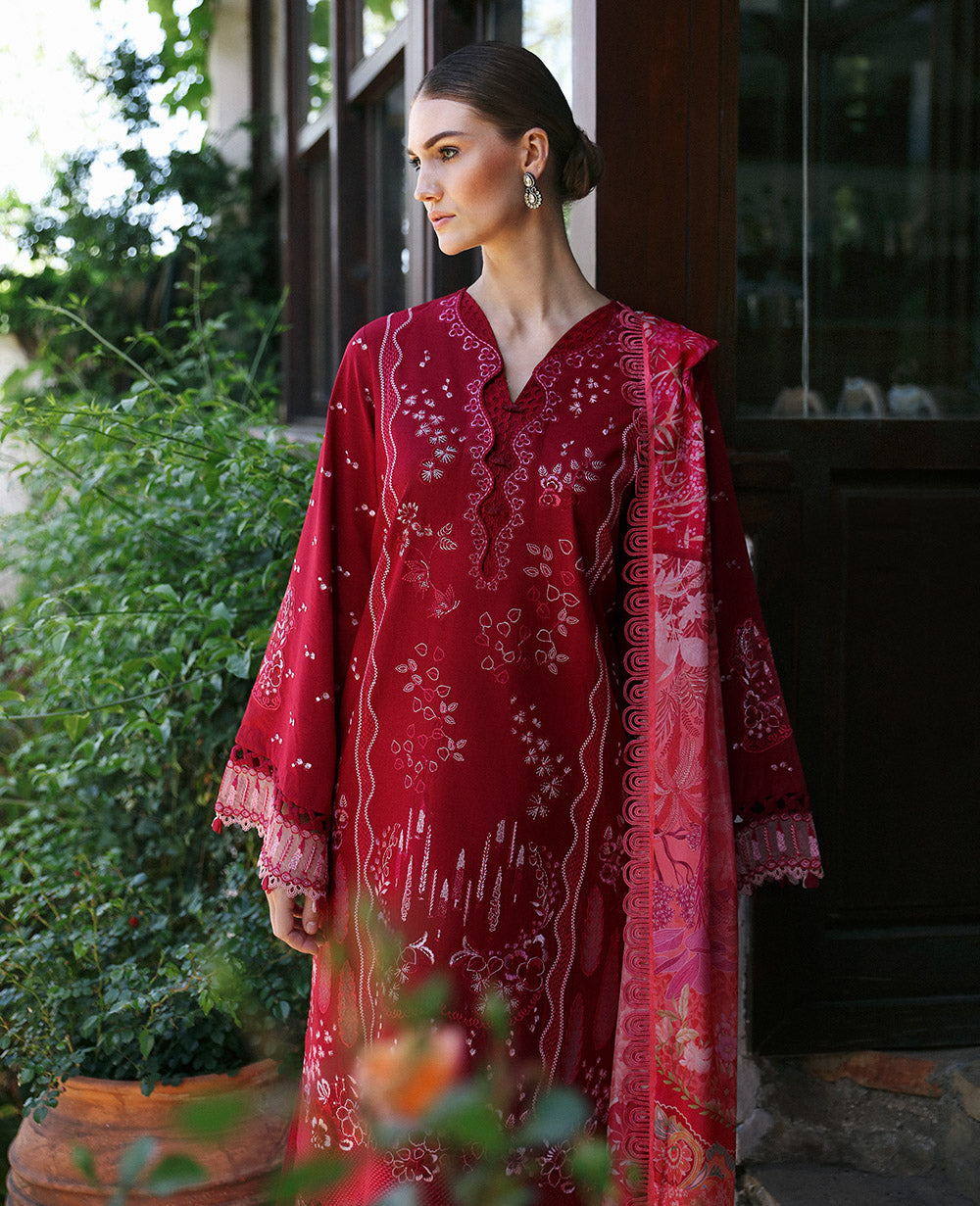 Republic Womenswear | Aylin Summer Lawn 24 | Lunara (D5-B) -  Republic Womenswear Luxury - Original Designer Dress - House of Maryam