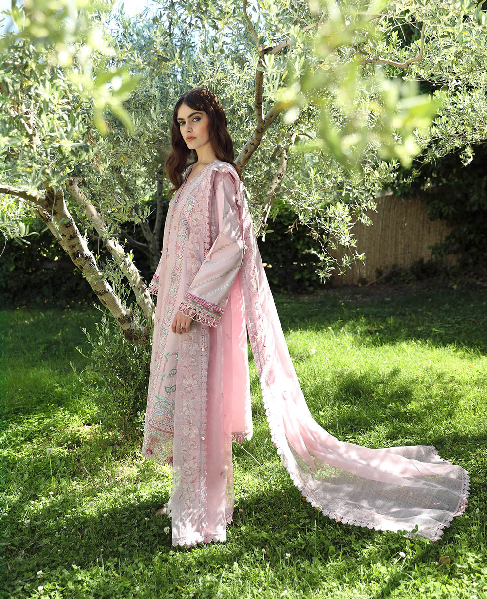 Republic Womenswear | Aylin Summer Lawn 24 | Meleze (D4-B) -  Republic Womenswear Luxury - Original Designer Dress - House of Maryam
