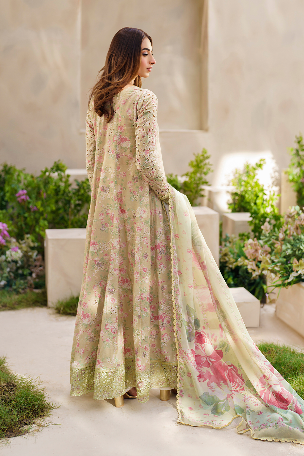 Iznik | Festive lawn 24 | SFL-05 -  Iznik Luxury - Original Designer Dress - House of Maryam