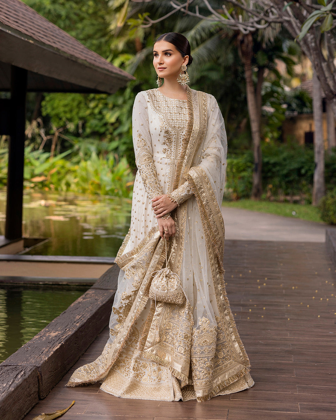 Faiza Saqlain | Zinnia Lawn 25 | Lily -  Faiza Saqlain Ladies Clothes - Original Designer Dress - House of Maryam