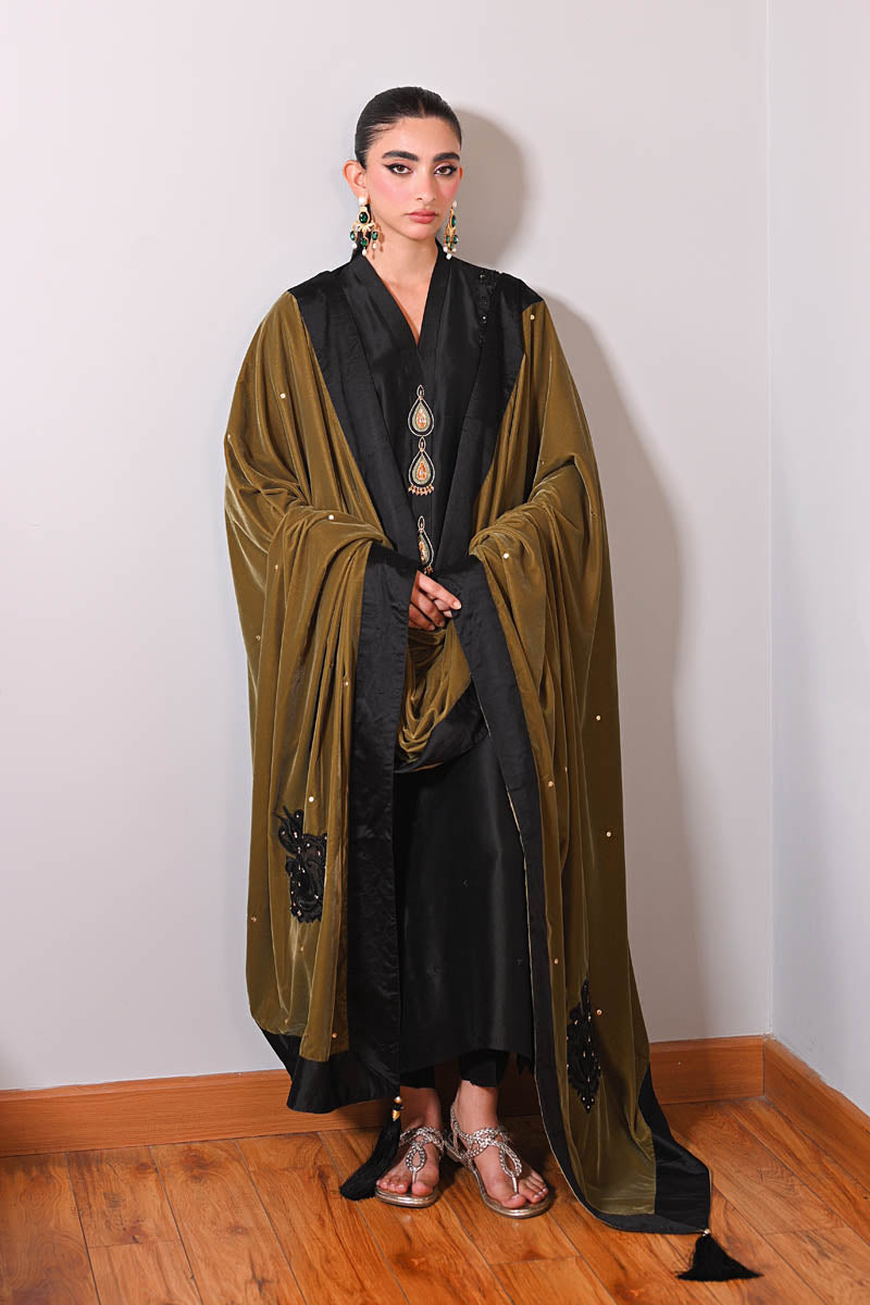 Hue Pret | Farasha Luxury Winter | Nisha -  Hue Pret Ladies Clothes - Original Designer Dress - House of Maryam