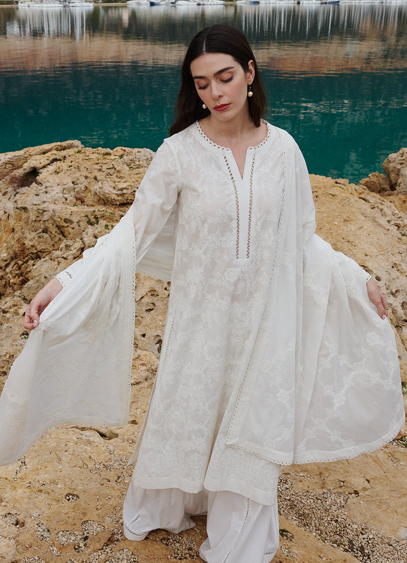 Image | Lawnkari 25 | Nour -  Image Ladies Clothes - Original Designer Dress - House of Maryam