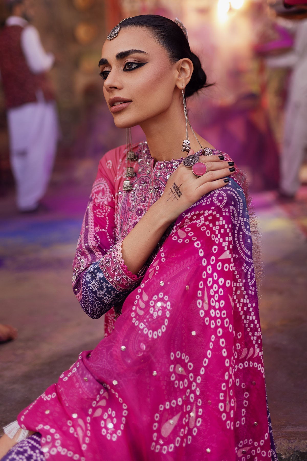 Nureh | Bazaar Lawn | NS-131 -  Nureh Luxury - Original Designer Dress - House of Maryam