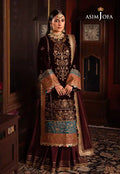Asim Jofa | Makhmal Wedding Velvet 23 | AJMM-09 -  Asim Jofa Formal - Original Designer Dress - House of Maryam