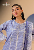 Asim Jofa | Summer Rhapsody | AJUBU-13 Printed Embroidered Lawn -  Asim Jofa Ladies Clothes - Original Designer Dress - House of Maryam