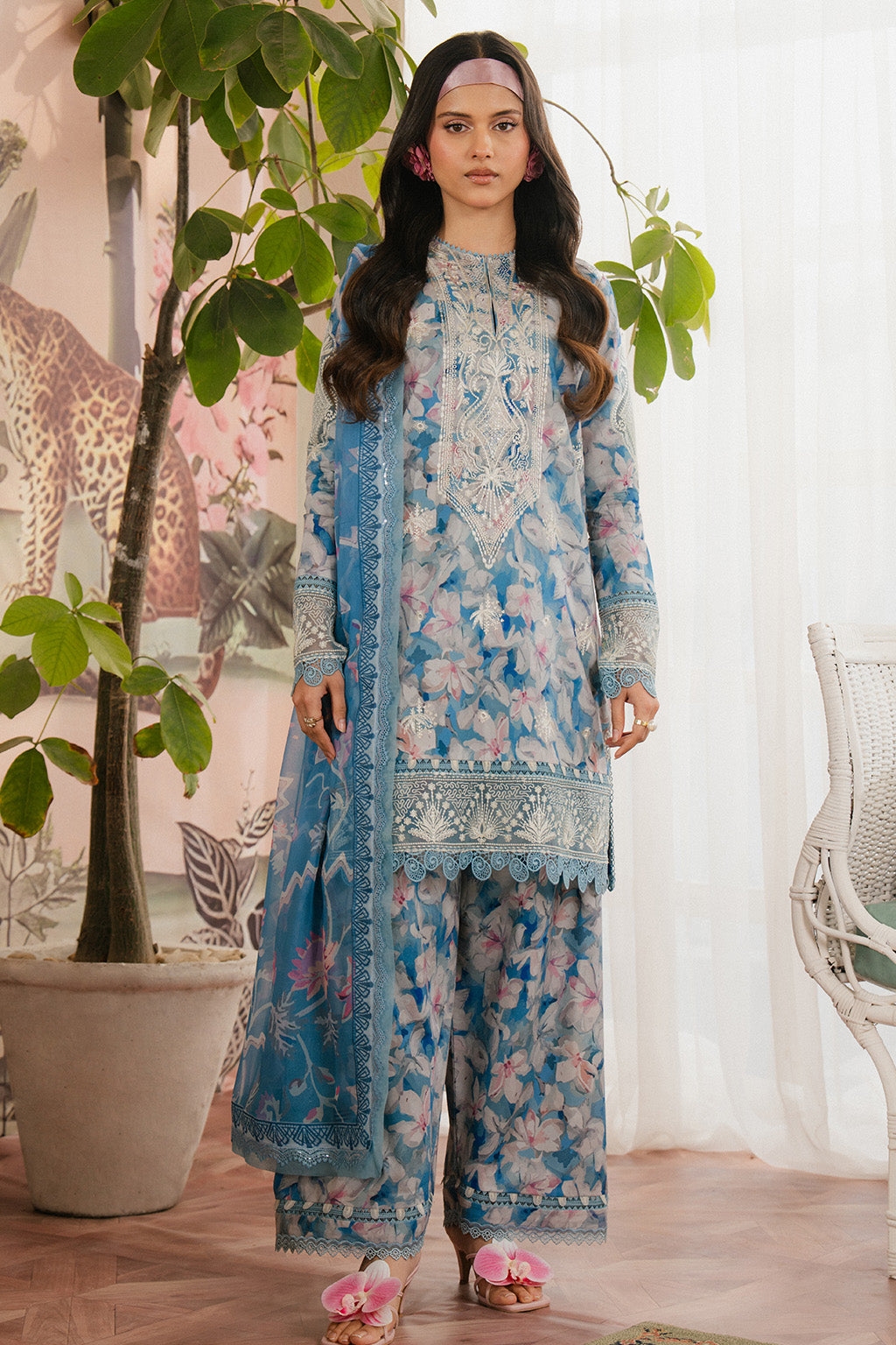 Ayzel | Armelia Printed Lawn 25 | Scilla -  Ayzel Ladies Clothes - Original Designer Dress - House of Maryam