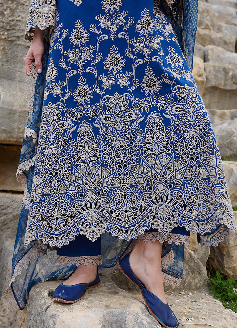 Image | Lawnkari 25 | Qarba -  Image Ladies Clothes - Original Designer Dress - House of Maryam