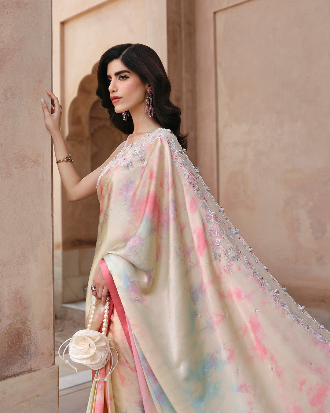 Faiza Saqlain | Averia Bridals | Kalara -  Faiza Saqlain Ladies Clothes - Original Designer Dress - House of Maryam