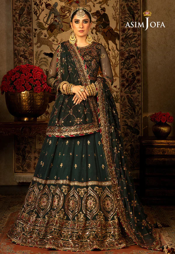 Asim Jofa | Velvet Festive 23 | AJVF-11 -  Asim Jofa Formal - Original Designer Dress - House of Maryam