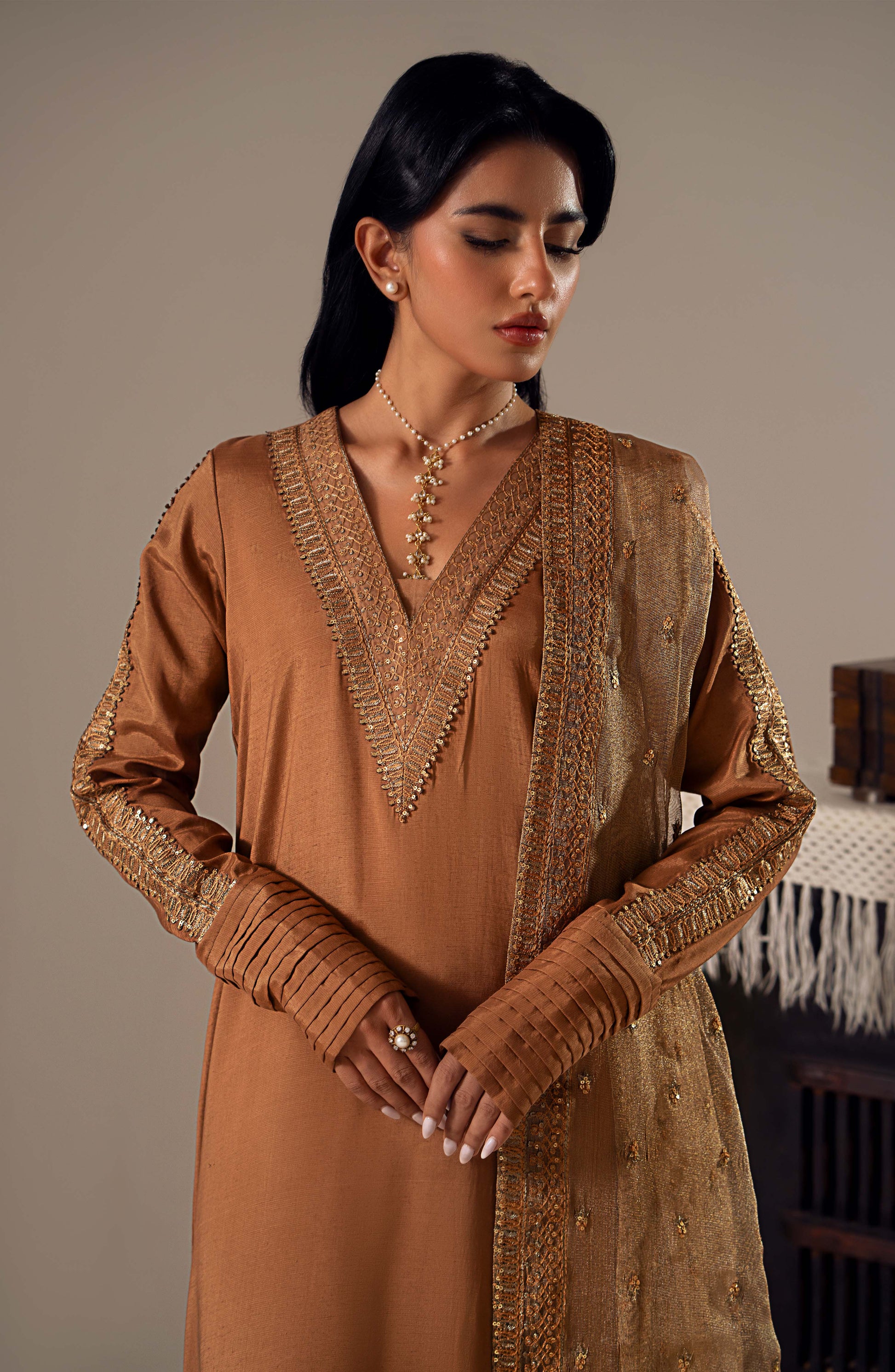 Maryum N Maria | Dastan Formals | ZARIA - MS40019 -  Maryam N Maria Ladies Clothes - Original Designer Dress - House of Maryam
