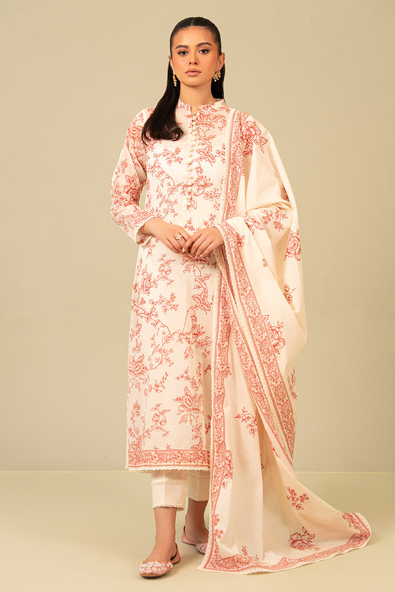 Cross Stitch | Daily Wear Lawn | CS-05 -  Cross Stitch Casuals - Original Designer Dress - House of Maryam