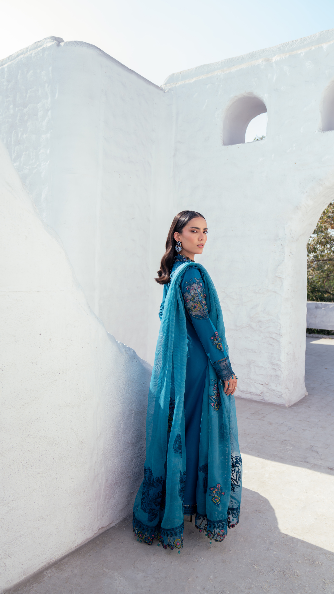 Zebtan | ZA-04 | Anaya Lawn -  Zebtan Luxury Lawn - Original Designer Dress - House of Maryam