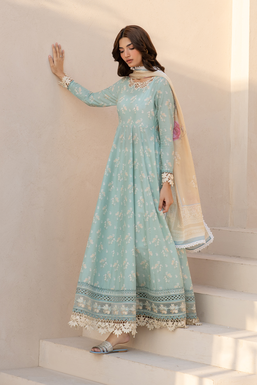 Iznik | Festive Lawn 25 | EFL-06 -  Iznik Ladies Clothes - Original Designer Dress - House of Maryam