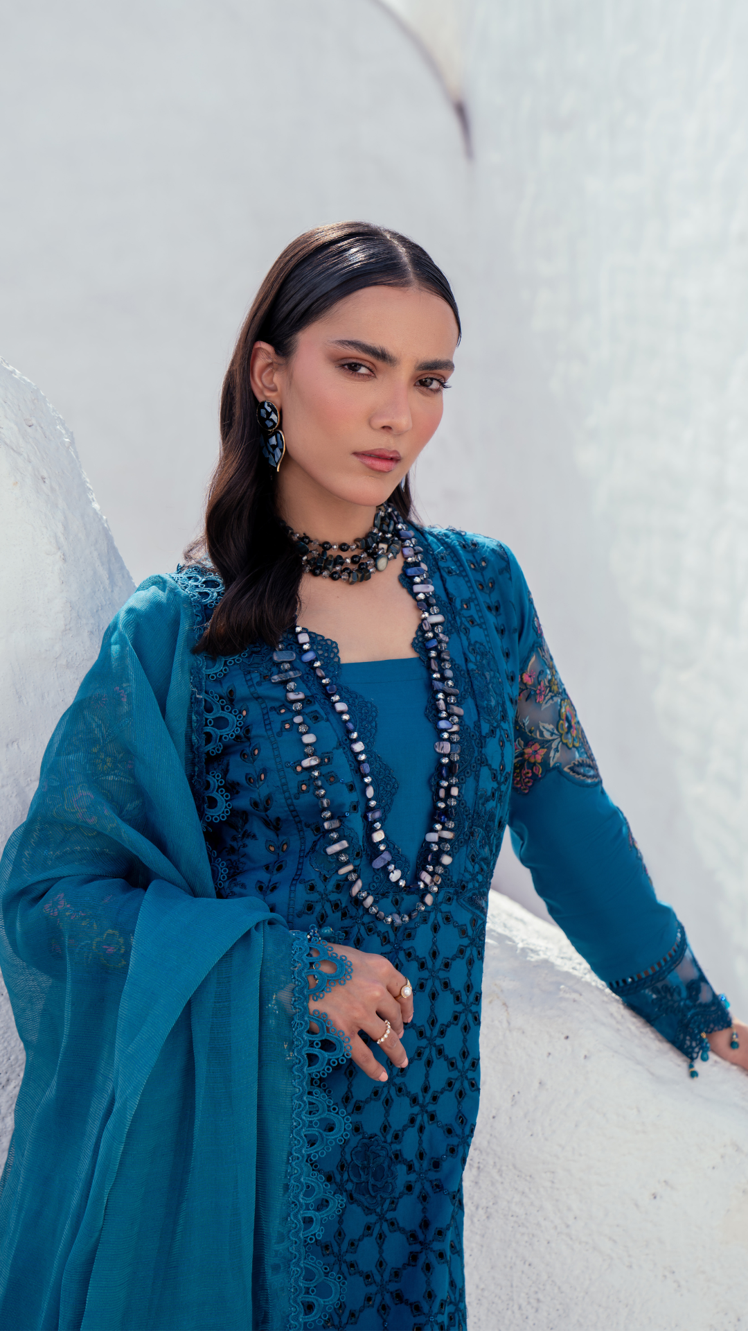 Zebtan | ZA-04 | Anaya Lawn -  Zebtan Luxury Lawn - Original Designer Dress - House of Maryam
