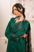 Iznik | Lawnkari 24 | UE-159 PLUSH GREEN -  Iznik Formal - Original Designer Dress - House of Maryam