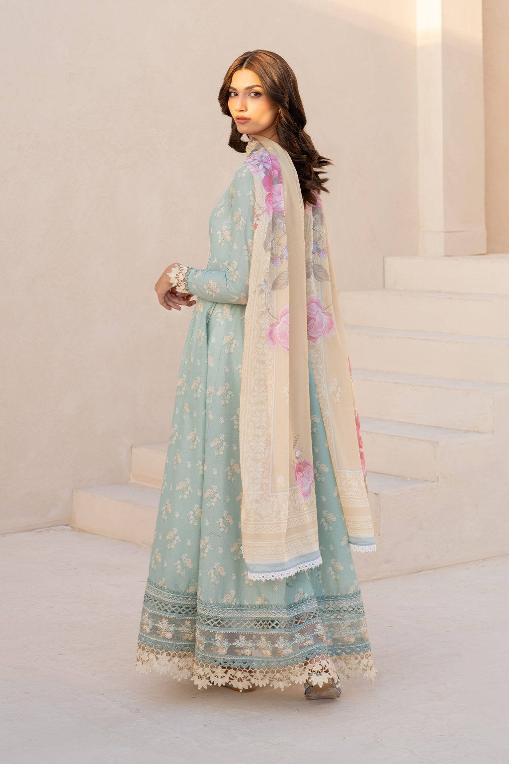 Iznik | Festive Lawn 25 | EFL-06 -  Iznik Ladies Clothes - Original Designer Dress - House of Maryam