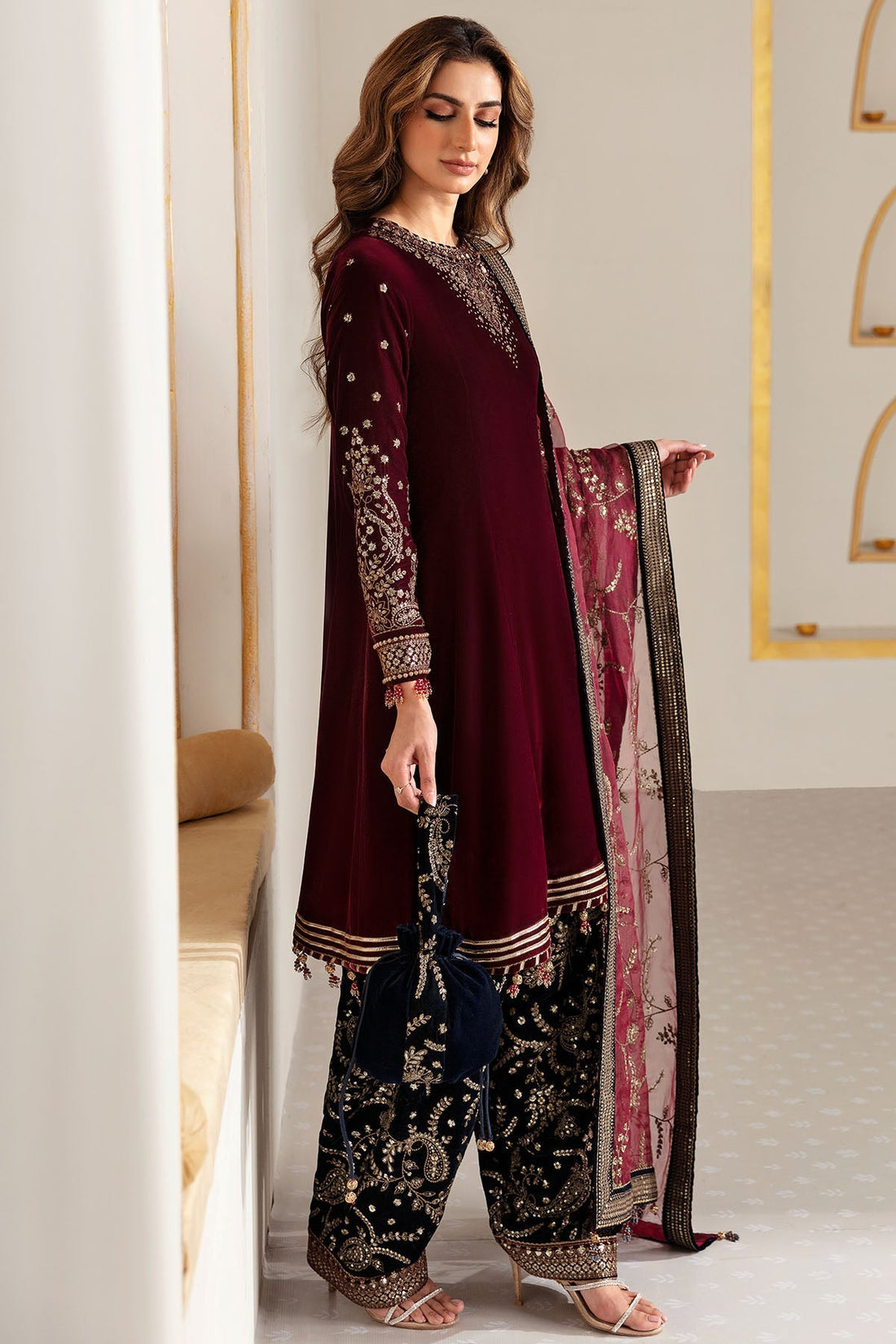 Jazmin | Velvet Edit 24 | Velvet Formal VF-2018 -  Jazmin Formal - Original Designer Dress - House of Maryam