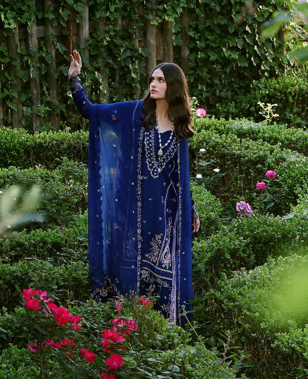Republic Womenswear | Aylin Summer Lawn 24 | Camellia (D3-A) -  Republic Womenswear Luxury - Original Designer Dress - House of Maryam