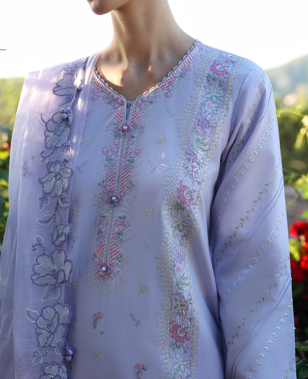 Republic Womenswear | Aylin Summer Lawn 24 | Meleze (D4-A) -  Republic Womenswear Luxury - Original Designer Dress - House of Maryam